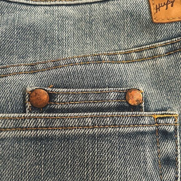 Tommy Hilfiger Women’s Size 14 Hipster Denim Cotton Light Blue Jeans - Picture 5 of 11
